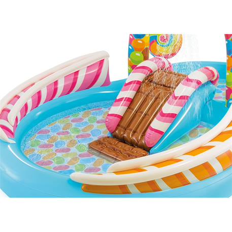 piscine avec aire de jeux aquatiques candy zone Multicolore 5 - vertbaudet enfant 