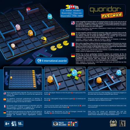 Quoridor pac-man Noir 3 - vertbaudet enfant 