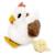 Peluche poule maman et son bébé Blanc 1 - vertbaudet enfant 
