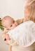 Bavoir d'épaule bébé hello baby Ecru 1 - vertbaudet enfant 