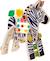 Jouet d'activité zèbre safari Beige 2 - vertbaudet enfant 