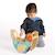 Poule musicale en bois Bleu 4 - vertbaudet enfant 