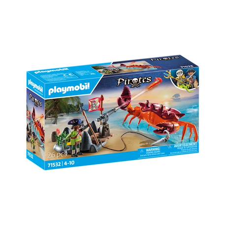 Pirates pirate et crabe géant 71532 Multicolore 1 - vertbaudet enfant 