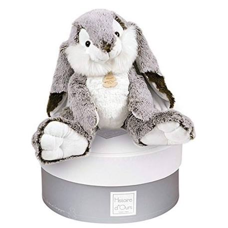 Lapin marius 40 cm Gris 1 - vertbaudet enfant 
