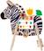 Jouet d'activité zèbre safari Beige 3 - vertbaudet enfant 