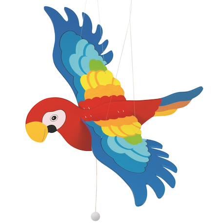 Mobile perroquet Rouge 1 - vertbaudet enfant 