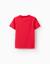 Pack 2 t-shirts en coton Blanc+Bleu foncé+Rouge 10 - vertbaudet enfant 