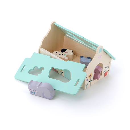 Mini ferme des formes Beige 3 - vertbaudet enfant 
