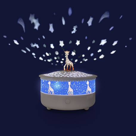 Veilleuse projecteur d'étoiles sophie la girafe Blanc 2 - vertbaudet enfant 