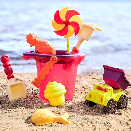 Set de plage rouge Rouge 3 - vertbaudet enfant 
