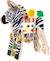 Jouet d'activité zèbre safari Beige 1 - vertbaudet enfant 