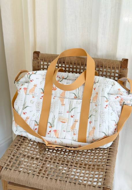 Sac à langer matelassé sierra Ecru 1 - vertbaudet enfant 