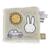 Livre d'éveil en tissu miffy - fluffy Vert-bleu 1 - vertbaudet enfant 