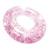 Bouée gonflable glitter 119 cm diam. 1 pc. Rose et doré 3 - vertbaudet enfant 