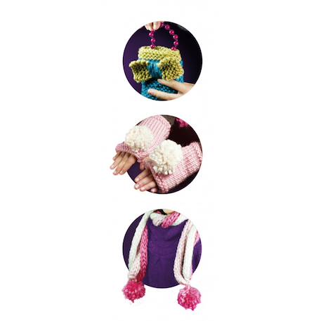 Kit créatif - tricot Bleu 4 - vertbaudet enfant 