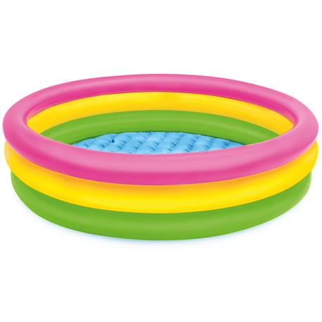 Pataugeoire pour enfants - trois boudins. Diamètre : 147 cm hauteur : 33 cm Multicolore 1 - vertbaudet enfant 