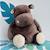 Peluche hippo 23 cm Marron 4 - vertbaudet enfant 