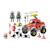 Action heroes véhicule de pompiers avec bidon enflammé 71824 Multicolore 5 - vertbaudet enfant 
