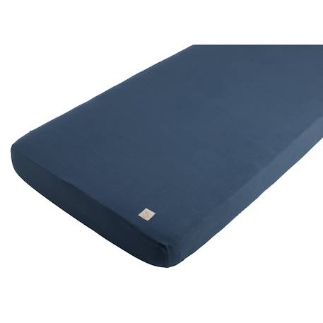 Lot de 2 draps housse en coton pour lit bébé - petit coeur Bleu+Rose 2 - vertbaudet enfant 
