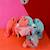 Peluche homard maman et son bébé corail Rose 2 - vertbaudet enfant 