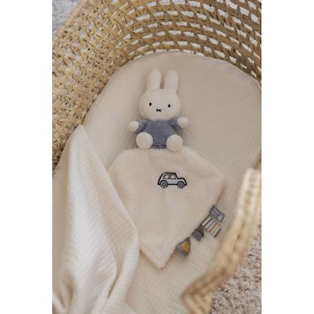 Doudou plat  miffy - fluffy Bleu et blanc+Rose 6 - vertbaudet enfant 