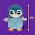 Little live pets - mon pingouin qui marche Bleu 5 - vertbaudet enfant 