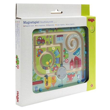 Jeu magnétique ville labyrinthe Bleu 6 - vertbaudet enfant 