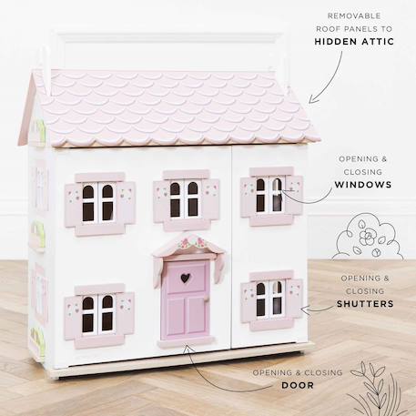 Maison de poupées de sophie Rose 2 - vertbaudet enfant 