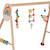 Portique d'activités arc-en-ciel Beige 2 - vertbaudet enfant 