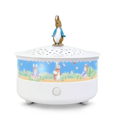 Veilleuse projecteur d'étoiles pierre lapin Blanc 1 - vertbaudet enfant 