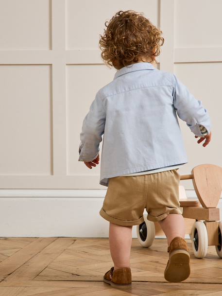 Chemise oxford bébé - coton biologique Oxford 5 - vertbaudet enfant 