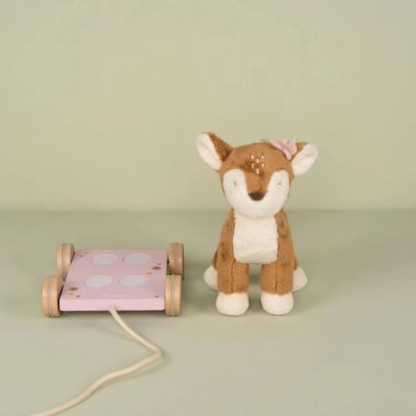 Peluche à tirer faon fsc fairy garden Rose, beige, bois, marron 6 - vertbaudet enfant 