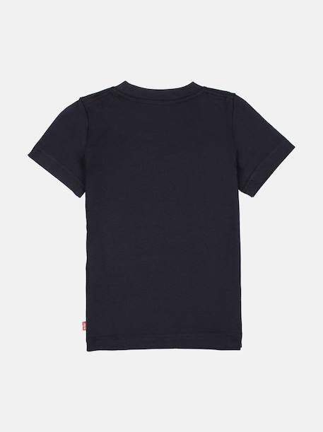 T-shirt  à manche courte pour garçon Bleu ciel+Noir / rouge+Vert clair 5 - vertbaudet enfant 