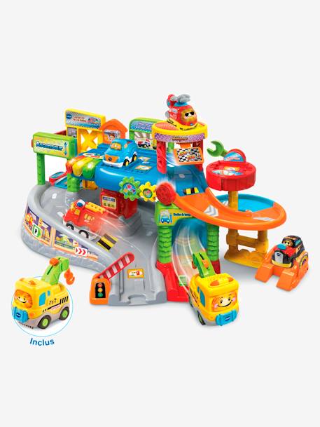 TUT TUT Bolides mon premier garage interactif VTECH multicolore 1 - vertbaudet enfant 