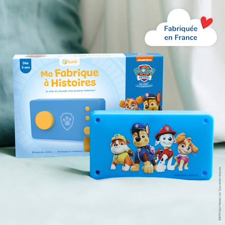 Pat' patrouille - ma fabrique à histoires édition limitée paw patrol Bleu Pat' patrouille 2 - vertbaudet enfant 