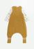 Turbulette d'hiver en velours avec pieds retroussables et manches amovibles charlie Ocre 6 - vertbaudet enfant 