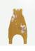 Turbulette d'hiver en velours avec pieds retroussables et manches amovibles charlie Ocre 5 - vertbaudet enfant 