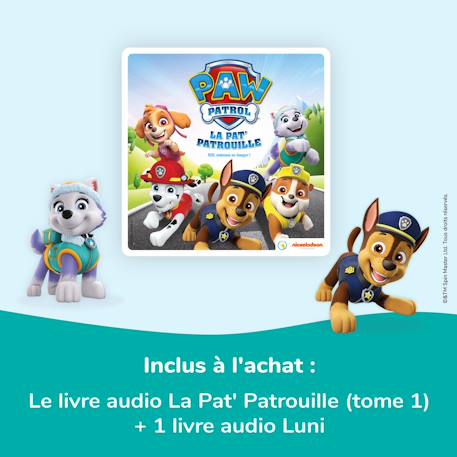 Pat' patrouille - ma fabrique à histoires édition limitée paw patrol Bleu Pat' patrouille 3 - vertbaudet enfant 