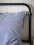 Taie d'oreiller percale de coton 'vichy' Vichy curry+Vichy marine 5 - vertbaudet enfant 