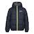 Doudoune   lvb mdwt puffer Bleu+Noir/jaune 3 - vertbaudet enfant 