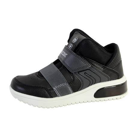 Baskets montantes  à scratch  velours Noir+Noir noir 8 - vertbaudet enfant 