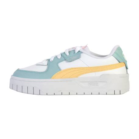 Baskets basses à lacets Blanc vert multi 2 - vertbaudet enfant 