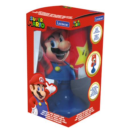 Mini lampe de chevet veilleuse sans fil super mario Rouge 3 - vertbaudet enfant 