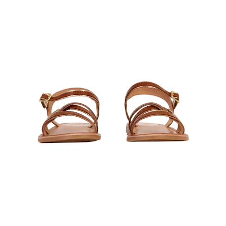 Sandales en cuir  à brides Tan 5 - vertbaudet enfant 
