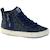 Baskets montantes  à lacets  velours Grey+Jeans 5 - vertbaudet enfant 