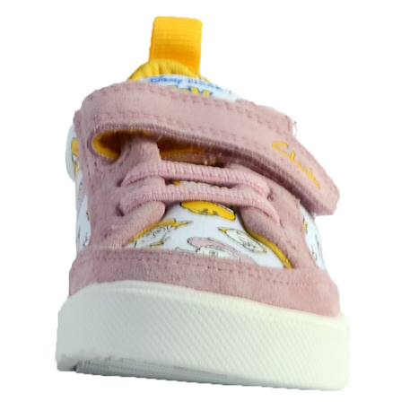 Baskets basses à lacets Combi rose 4 - vertbaudet enfant 