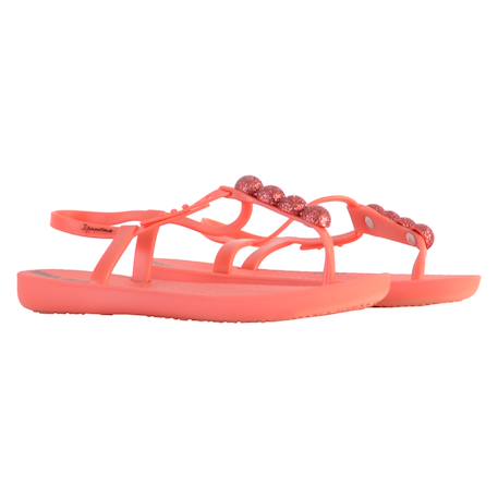 Sandales  à brides Noir noir+Rouge rouge 8 - vertbaudet enfant 
