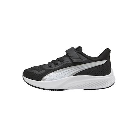 Baskets mixte pounce lite ac+ ps Noir+Noir blanc argent 8 - vertbaudet enfant 