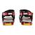 Sandales en cuir à scratch Marine royal+Noir rouge 10 - vertbaudet enfant 
