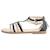 Sandales  vernis  à brides Blanc rose claire+Noir platinium+Rose 8 - vertbaudet enfant 